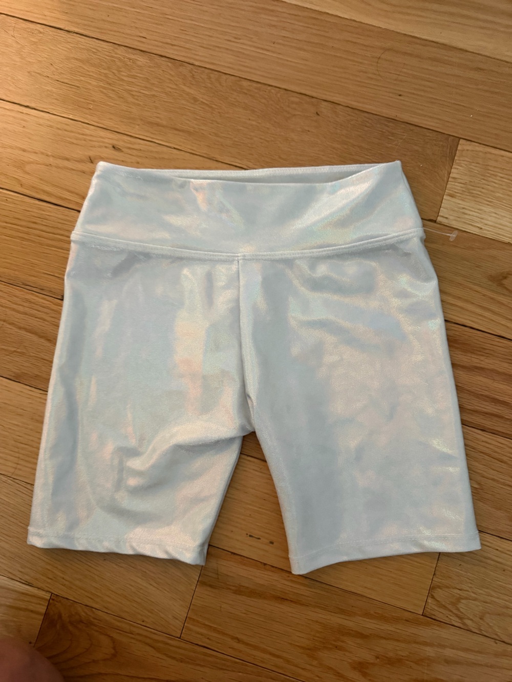 NWT Dori Creations Silver Shorts 12/14